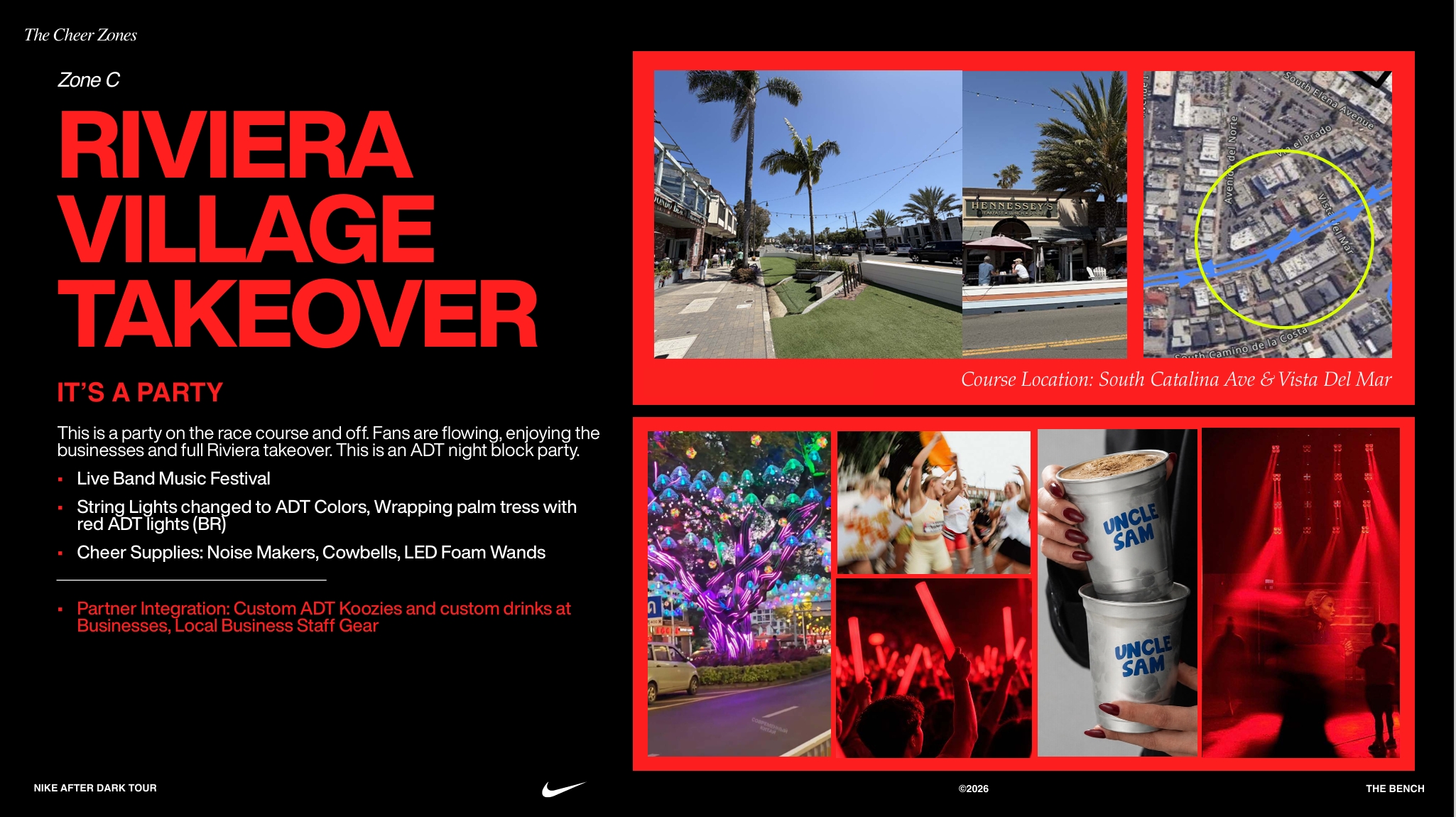 Nike After Dark Riviera Village Takeover